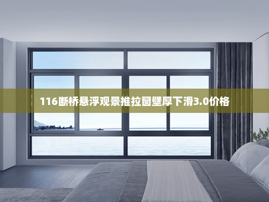 116断桥悬浮观景推拉窗壁厚下滑3.0价格